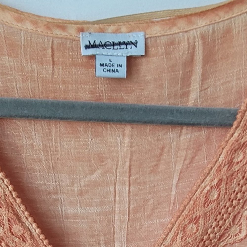 NWOT Macllyn Women's Long Sleeve Tunic - Picture 3 of 6